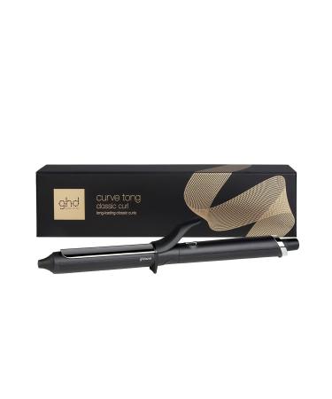 GHD Classic Curl Hair Curling Iron - Professional Black Curler for Glamorous Defined Curls | Safer-for-Hair Styling Tool - Buy Online on GoSupps.com