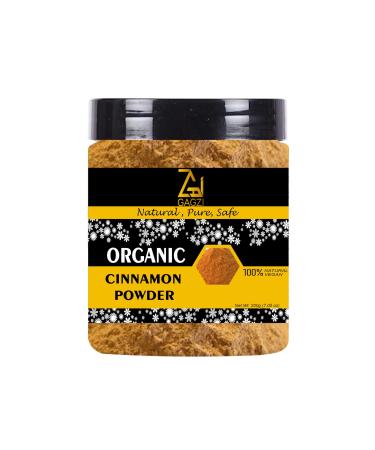 GAGZI All Natural Organic Spices Cinnamon Powder 200 Gram (Packing May Be Vary) Pack of 1 200 Gram 7.05 oz