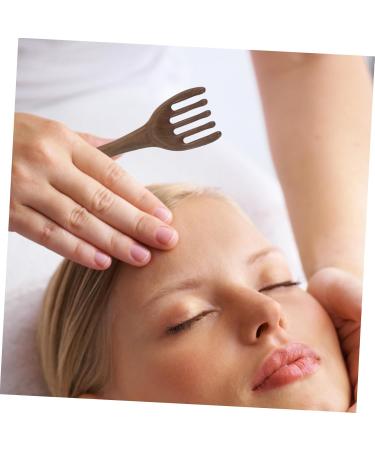 PLAFOPE 2 pi ces Peigne de Massage Bois de Santal avec Poign e Ergonomique Peigne Dents Fines pour Soin Du Chevelu et Stimulateur Acupoints Accessoire Portable pour Massage Capillaire - Buy Online on GoSupps.com