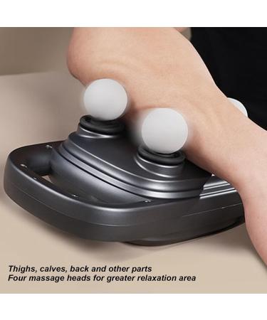 Buy Hand-Held Massage Gun - Deep Tissue Percussion Device with 4 Heads & 5 Adjustable Speeds - Quiet & Effective Back Massager - International Shipping Available - Buy Online on GoSupps.com