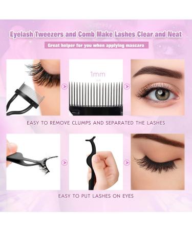 Moduskye 7-in-1 Eyelash Curler Set with 4 Replacement Pads - Long-Lasting Natural Lashes - Buy Online on GoSupps.com