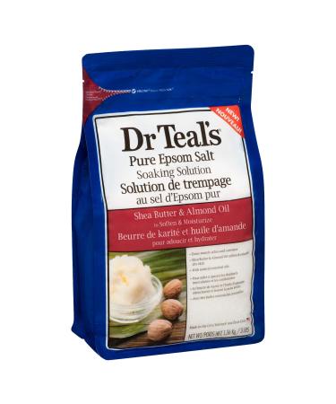 Teal's Shea Butter & Almond Oil Epsom Salt Soaking Solution 48 Oz - Buy Online on GoSupps.com