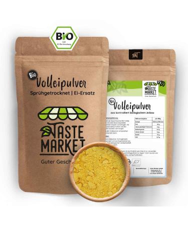 10 kg ORGANIC whole egg powder | Scrambled eggs cooking baking | Egg substitute | Spray dried | Whole egg | TASTE MARKET