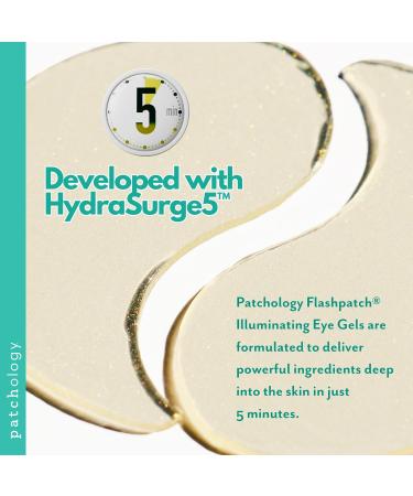 Patchology FlashPatch Illuminating Eye Gel - Brighten & Hydrate Under Eye Treatment - Buy Online on GoSupps.com