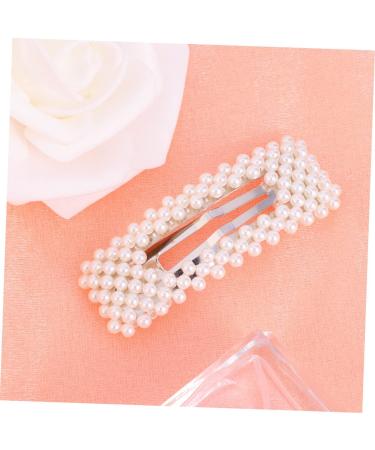 FRCOLOR Pearl Hair Pin Barrettes for Women Hair Claw Clips for Women Pearl Hair Clip Goody Hair Clips for Women Womens Barrettes for Hair Bobby Pin Bang Clip Miss Side Clip - Buy Online on GoSupps.com