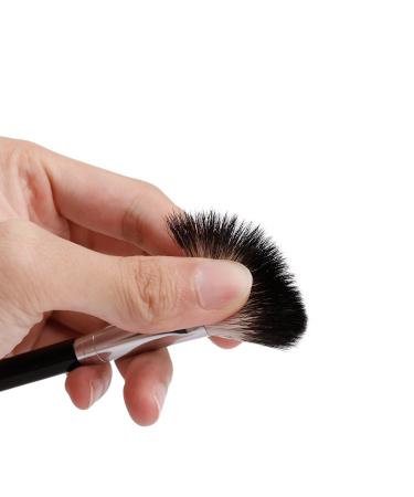 Ducare Fan Brush - Highlighter & Setting Makeup Tool - Silvery & Black - Buy Online on GoSupps.com