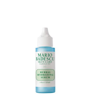 Mario Badescu Herbal Hydrating Serum for All Skin Types |Oil Free Serum that Leaves Skin Supple |Formulated with Ceramides & Gingko Extract| 1 FL OZ - Buy Online on GoSupps.com