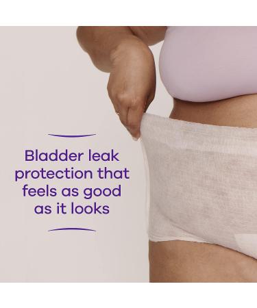 Always Discreet Incontinence & Postpartum Underwear for Women, Maximum Absorbency, Large Size - 17 Count (Pack of 1) - Buy Online on GoSupps.com