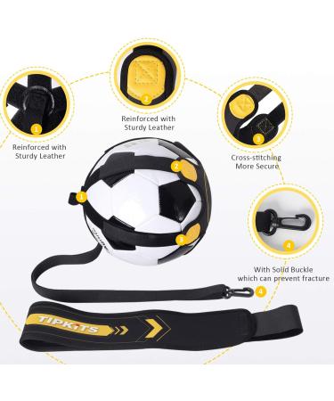 Tipkits Soccer Training Equipment for Kids Adults  Solo Soccer Trainer Belt  with Upgraded Leather Fixation - Buy Online on GoSupps.com