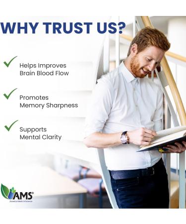 America Medic & Science Ginkgo Biloba 60mg (60 Softgels) | Brain Booster Supplement for Men and Women | Mind Enhancer with Herbal Leaf Extract 60 Count (Pack of 1) - Buy Online on GoSupps.com