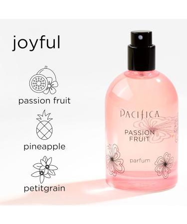 Pacifica Passion Fruit Spray Perfume Fragrances Joy Pineapple Orange Blossom Vanilla Sandalwood Bergmont Clean Perfume Parfum Eau de Toilette Vegan & Cruelty-Free Dermatologist Passion Fruit 2 Fl Oz (Pack of 1) - Buy Online on GoSupps.com