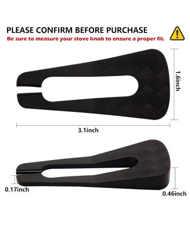 6 Pack Cuttable Gas Stove Knob Covers Locks - Baby-Proof Your Gas Cooktop with Easy-to-Use & Heat Resistant Locks - Buy Online on GoSupps.com