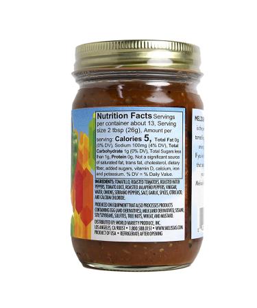 Melissa's Hot Hatch Chili Salsa - Spicy and Authentic Flavor - Buy Online on GoSupps.com
