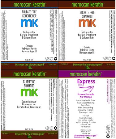 Buy Express Formaldehyde-Free Brazilian Keratin Hair Treatment Kit | Blowout Straightening & Organic Results | Includes Shampoo & Conditioner - Buy Online on GoSupps.com