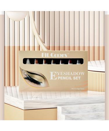 4 Eye Shadow Stick Makeup | Waterproof Eyeshadow Stick 7 Colors Eye Stick High Coloring Eyeshadow for Women Eye Makeup Fovolat 4 Pcs 7pcs - Buy Online on GoSupps.com