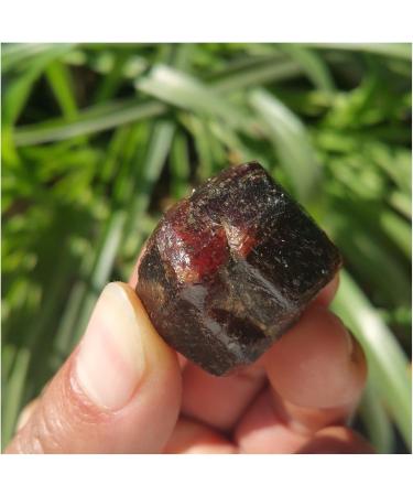 Natural Crystal Rough Natural Rough Garnet Crystal Stone Raw Semiprecious Tumbled Stone (Size : 100g) - Buy Online on GoSupps.com