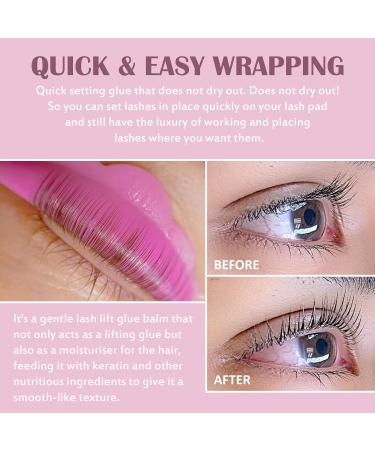 Libeauty Lash Lift Glue Balm - Strong Sticky Eyelash & Eyebrow Adhesive | Fruit Flavor | 10g - Perfect for Brow Lamination & Perms - Buy Online on GoSupps.com