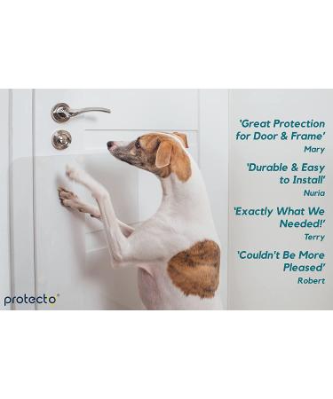 PROTECTO Heavy Duty Door Protector - Anti-Scratch Guard for Furniture, Windows, Walls - Durable Cat & Dog Paw Shield (30 x 20) - Buy Online on GoSupps.com
