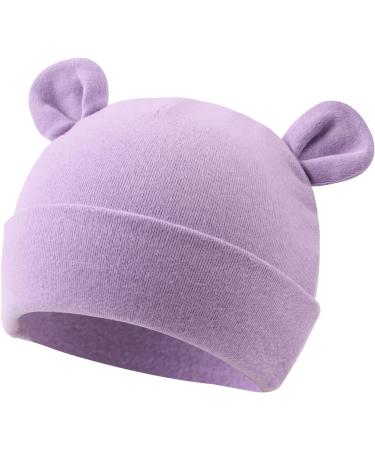XIAOHAWANG Newborn Hospital Hat - Cotton Bear Ears Baby Beanie for Boys and Girls | 0-6 Months & 6-12 Months | Color-C - Buy Online on GoSupps.com