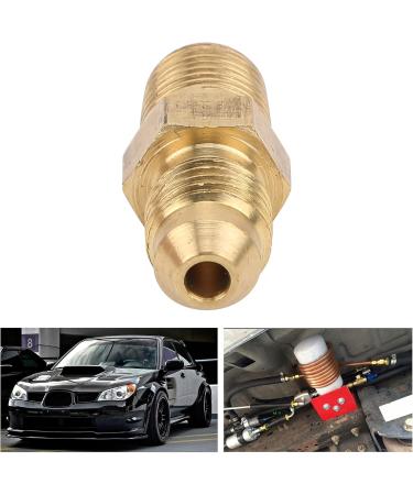Brass Straight Fuel Hose Adapter | 3 Male to 1/8 NPT Connector | Premium Car Accessories - International Shipping Available - Buy Online on GoSupps.com