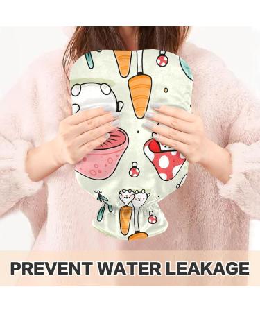 2L Mushroom Cartoon Hot Water Bottle - Pain Relief & Hand/Foot Warmer for Menstrual Complaints - Buy Online on GoSupps.com