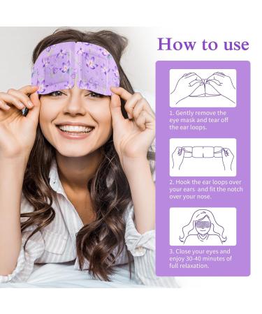 Eye Mask with Natural Marine Collagen & Hyaluronic Acid - Anti-Aging Eye Pads for Swollen Eyes Reduce Folds & Dark Circles (Lavender) - Buy Online on GoSupps.com