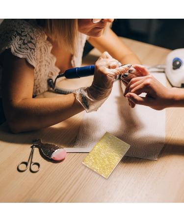 Beaupretty Acrylic Nail Drill Holder - 12-Hole Manicure Tool Organizer for Salon & Home Use | Golden 9x6 cm - Buy Online on GoSupps.com