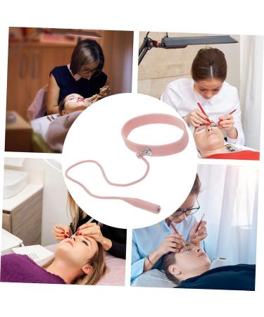 Healeved Silicone Bracelet Silicone Tweezer Bracelet for Lashes Eyelash Tweezer Holder Lash Tweezer Bracelet Eyes Glasses Joke Auxiliary Tool Miss Make up Pink - Buy Online on GoSupps.com