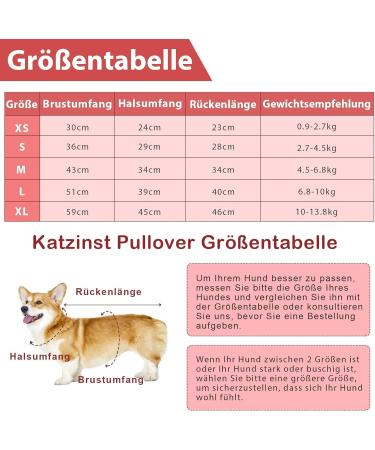 Katzinst Christmas Dog Sweater for Small Dogs | Fleece Sweaters for French Bulldogs Dachshunds Chihuahuas & Yorkies - Festive Red & Green Designs - Buy Online on GoSupps.com