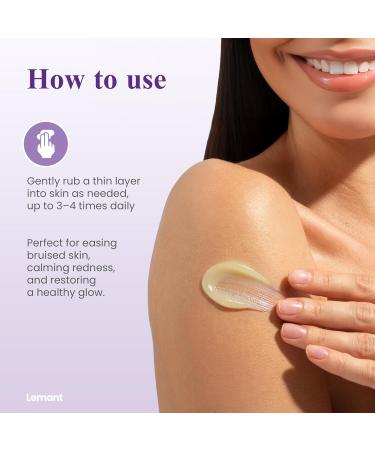 Lemant Extracts Helichrysum Balm (4 oz) Triple Strength Helichrysum Essential Oil Salve to Reduce Bruising Calm Redness & Support Skin Vitality (Includes One 4 oz Jar) - Buy Online on GoSupps.com