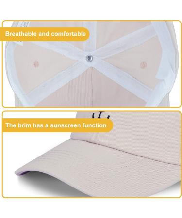 Livacasa Kids Adjustable Sun Protection Cap - Embroidered Snapback for Boys & Girls (C-Khaki 49-57cm) - Buy Online on GoSupps.com