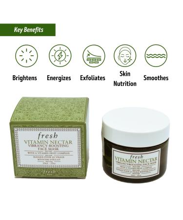 Vitamin Nectar Vibrancy-Boosting Face Mask 1 oz | Revitalize & Illuminate Your Skin - International Shipping Available - Buy Online on GoSupps.com