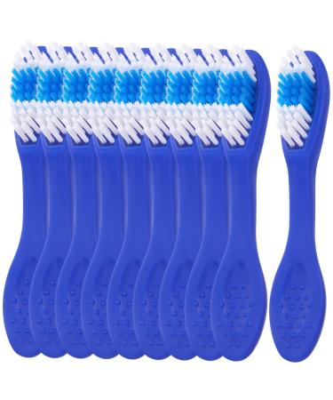 Frcolor 10st prison toothbrush travel toothbrush mini toothbrush soft brush soft brush mouth cleaning brush toothbrushes mini portable soft place handle small toothbrush nylon