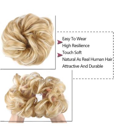 Hair Scrunchies Hair Bun Synthetic Bun Curly Messy Bun Donut Bun With Elastic Rubber Band Bun for Women Ponytail Extension Hair Bun Women Hair Bun (Color : 1TDimgray) - Buy Online on GoSupps.com