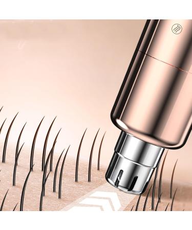 Mini Nose Hair Trimmer | Portable Rechargeable Face Hair Remover for Men & Women | Efficient Nose Cleaning Device with Brush - Buy Online on GoSupps.com