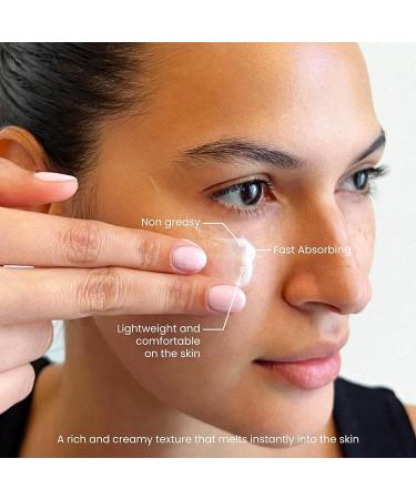 Moisturizing Anti Wrinkle Face Cream Hyaluronic Acid Moisturiser Face Women Wrinkle Fillers that Work Anti Aging Face Cream to Anti-Wrinkle & Fine Lines Boost Skin Collagen Repair & Plump Skin - Buy Online on GoSupps.com