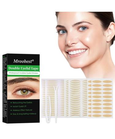 240 lofters stripes loophola tapes eyelid stripes eyelid adhesive tape double-sided eyelid tapes invisible double eyelid stripes with fork rods tweezers 240pcs - Buy Online on GoSupps.com