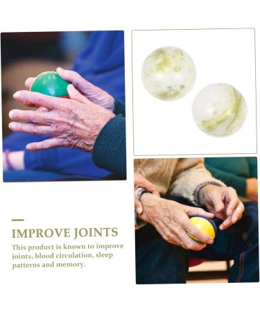 Buy Gymnastics Ball Massage Set - Acupressure Gift for Seniors | Spiritual Meditation Balls - Buy Online on GoSupps.com