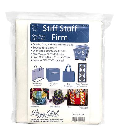 Lazy Girl Designs - Joan Hawley Stiff Stuff Package 20in x 40in Stabilizer