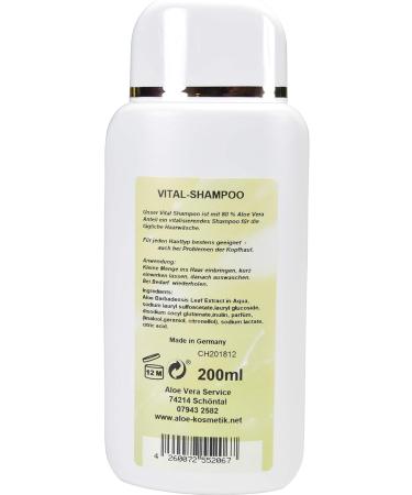  Aloe Vera Gold Aloe Vera Gold Vital Shampoo 200ml - Buy Online on GoSupps.com