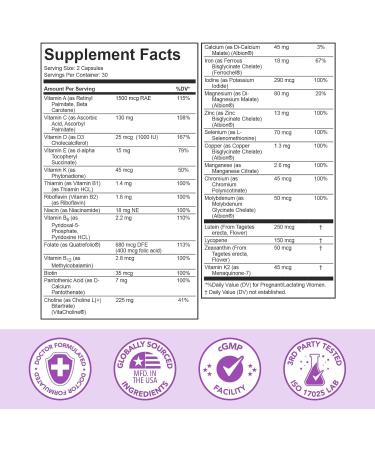 Premom Prenatal Vitamins for Women & Prenatal DHA Fish Oil - Conception for Her Multivitamin: 27 Nutrients + Triglyceride Omega 3 with 470mg DHA - Fertility Support for Women - Buy Online on GoSupps.com