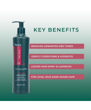 Buy Fanola No Red Mask 350ml - Odourless Hair Treatment | International Shipping Available - Buy Online on GoSupps.com