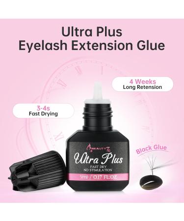 2024 Upgrade Versions Low Stimulation DIY Extension Eyelash Glue Black 5ml for Self-application 3-4 Second Drying Individual Lash Adhesive No Irritaiton for DIY Lash Extension - Buy Online on GoSupps.com