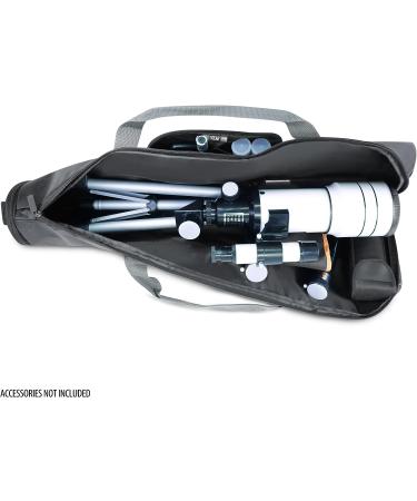 USA Gear Refractor Telescope Case Bag | Adjustable Extension, Storage Pocket & Strap | Fits Telescopes/Tripod 21-35 inches | Compatible with ToyerBee, Gskyer, Celestron & More - Buy Online on GoSupps.com