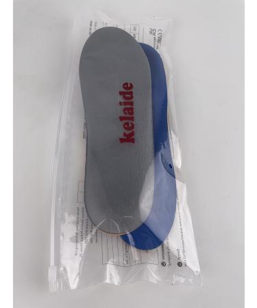 Plantar Fasciitis Arch Support Insoles for Men and Women - Blue UK-7-260mm - Buy Online on GoSupps.com