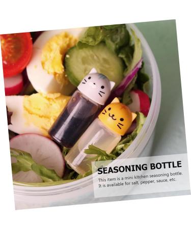 Zerodeko 1 Set Sauce Bottle Stuffed Animal Condiment Squeeze Bottle Small Bottles Travel Lip Gloss Insulation 1.5X1.5X3.5CM Assorted Color - Buy Online on GoSupps.com