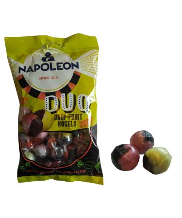 Bonbon Napol on | Napol on R glisse Et Fruit | R glisse N erlandaise | Candie De Licence N erlandaise | Sac De 6.17 Onces | Import De Hollande | 170 Grammes Total