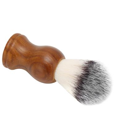 Professional Broken Hair Shaving Brush Soft Foam Distribution for Men Wooden Handle