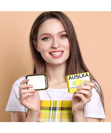 AUSLKA Star Pimple Patch - 60 Count Hydrocolloid Spot Dots - Blemish & Pimple Stickers - Cute Green & Yellow Star Shape - Vegan & Cruelty-Free - Buy Online on GoSupps.com