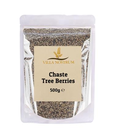Chaste Tree Berries Whole 500g by Villa Nostrum